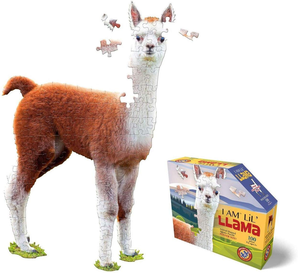 100 Piece I Am Lil' Llama Jigsaw Puzzle by Madd Capp Puzzles