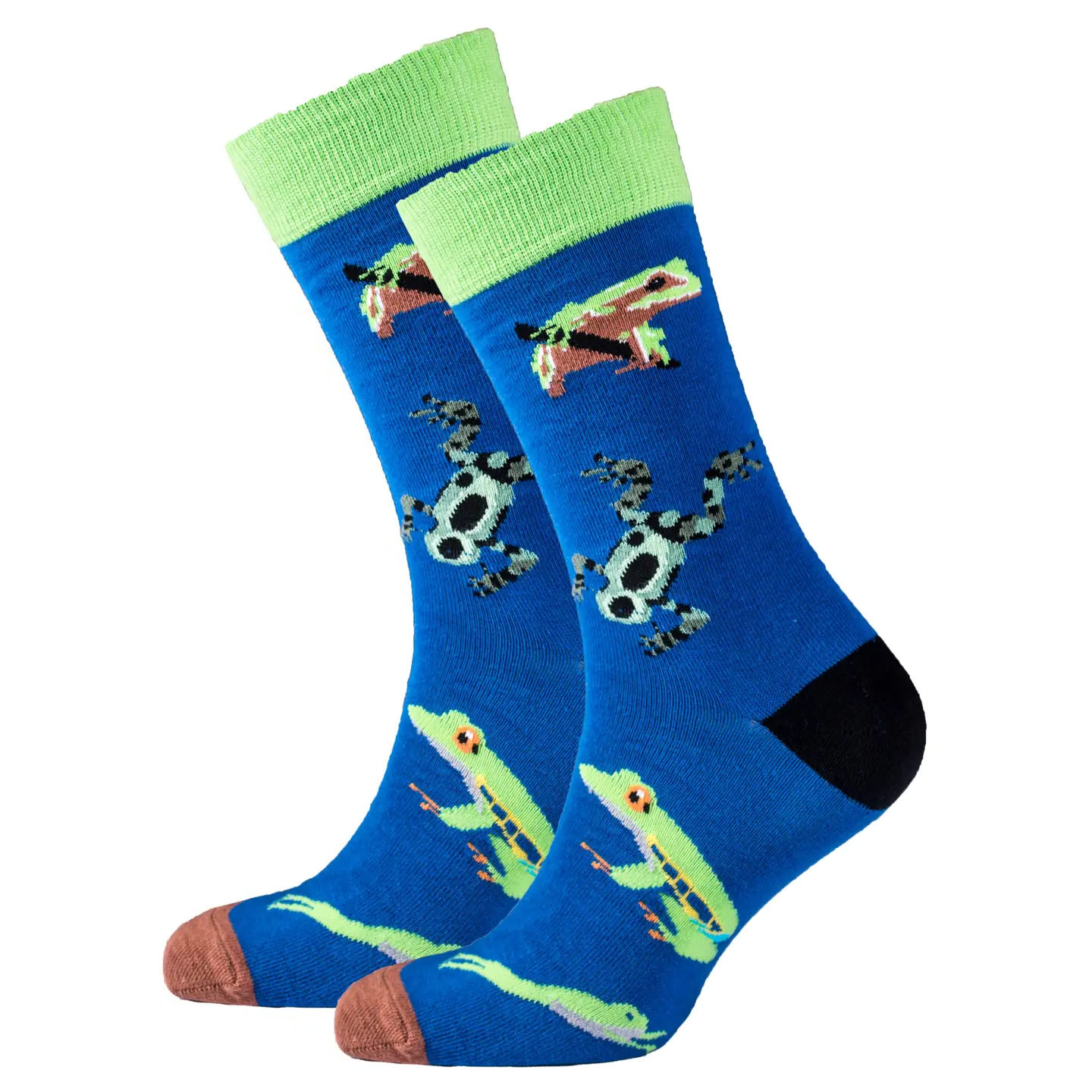 Frog Crew Socks for Men by Socks N Socks