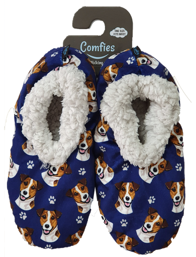 Jack Russell Comfies Slippers by E&S Pets