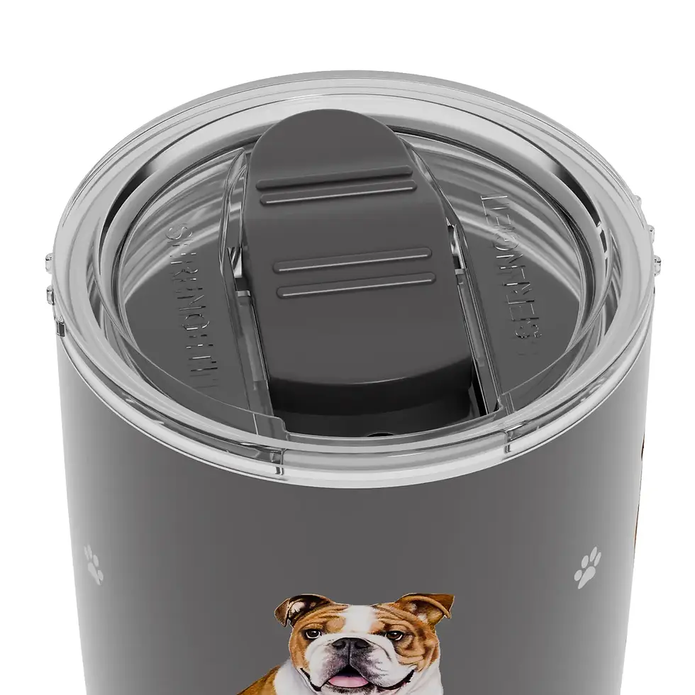 Bulldog Serengeti Insulated Tumbler Cup by E&S Pets