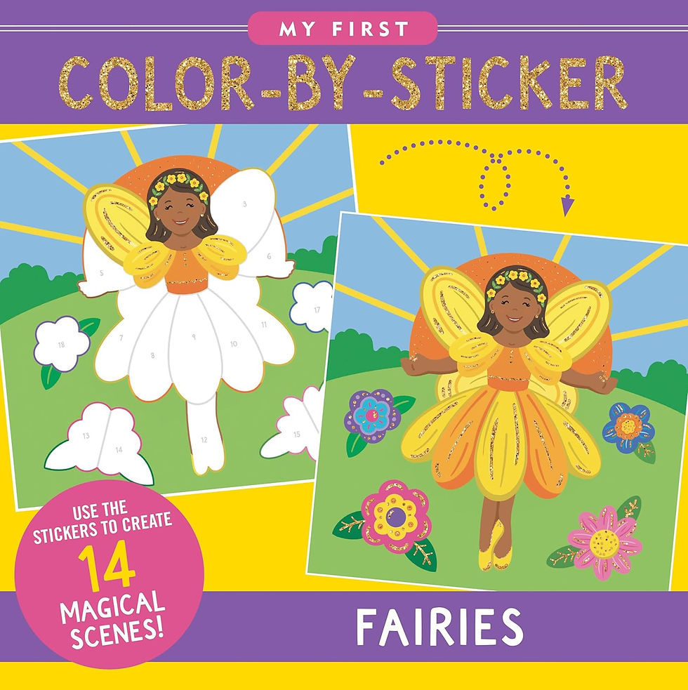Fairies Color by Sticker Book by Peter Pauper