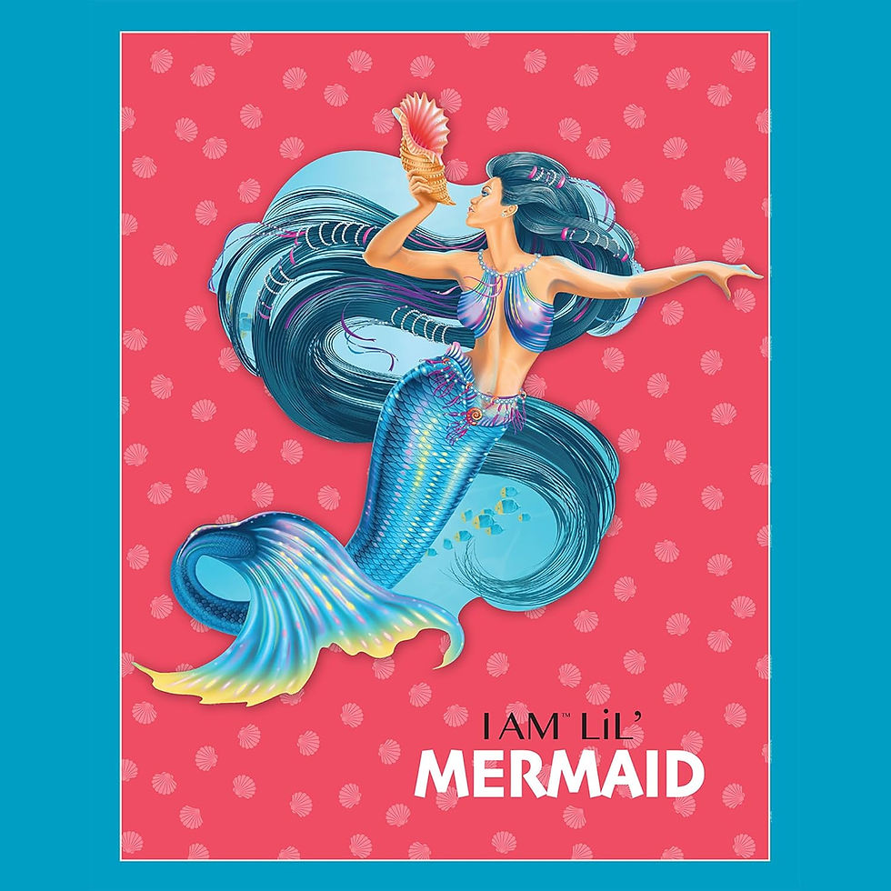 Thumbnail: I Am Lil' Mermaid 48 Piece Puzzle by Madd Capp