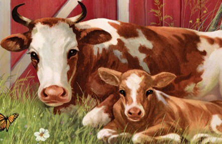 Thumbnail: 350 Family Pieces "Barnyard Babies" Farm Animals Jigsaw Puzzle by Cobble Hill