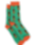 Lion Bamboo Blend Crew Socks for Men by Sock Talk