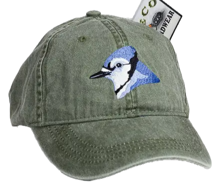 Blue Jay Hat by Eco Wear