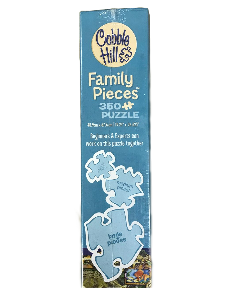 Thumbnail: 350 Family Pieces "Penguin Family" Penguin Jigsaw Puzzle by Cobble Hill