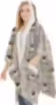 Pug Snuggs Wrap Blanket Hoodie by E&S Pets
