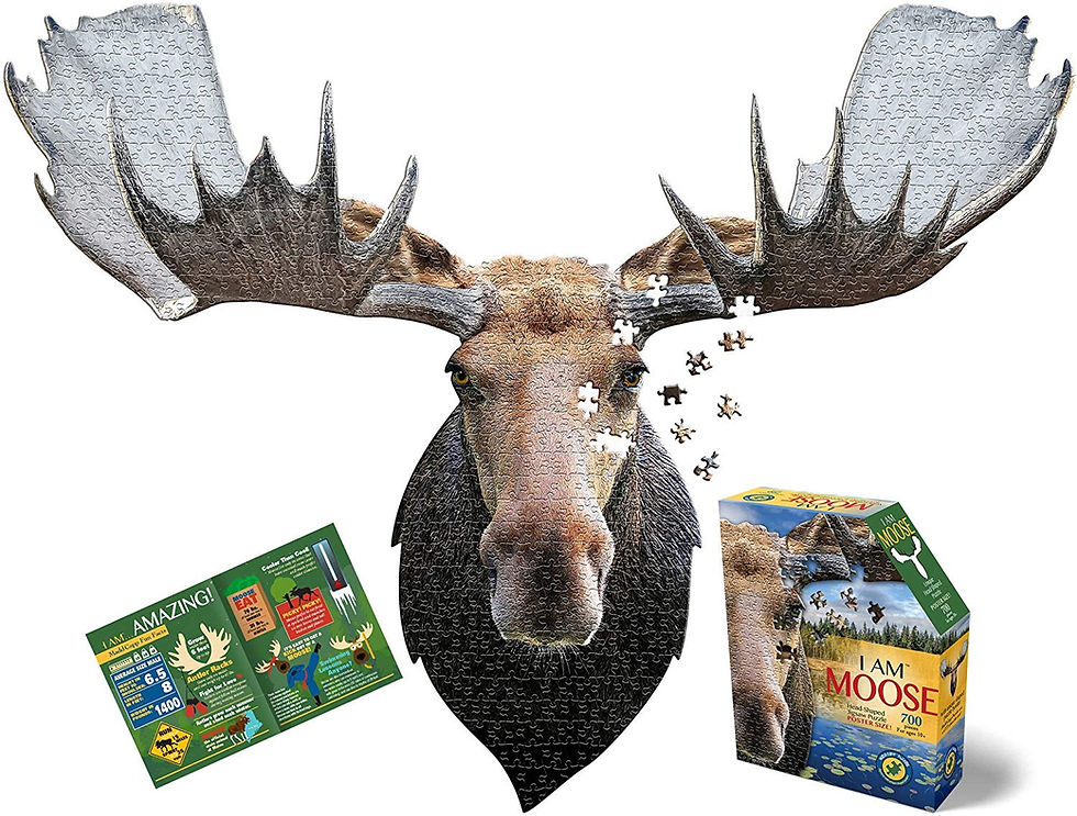 700 Piece I Am Moose Jigsaw Puzzle by Madd Capp Puzzles