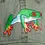 Thumbnail: closeup of Red-Eyed Tree Frog Hat by Eco Wear