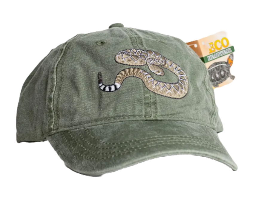 Western Diamondback Rattlesnake Hat by Eco Wear