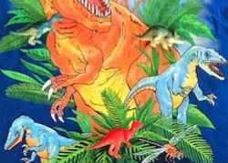 Thumbnail: "T-Rex" Dinosaur Snap-On T-Shirt by WildThings