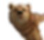 Unique Bear Cut-Out Figurine