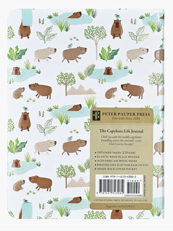 Capybara Life Journal by Peter Pauper