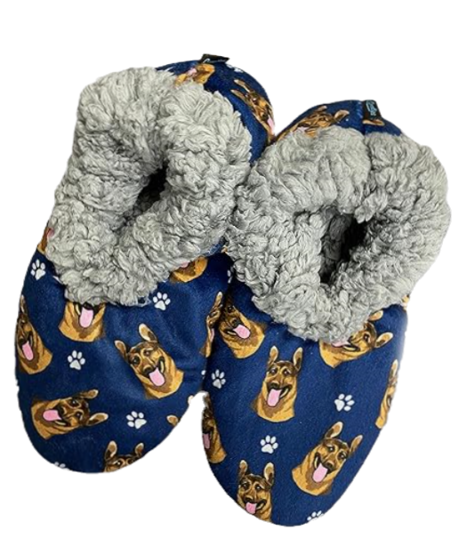 German Shepherd Comfies Slippers by E&S Pets