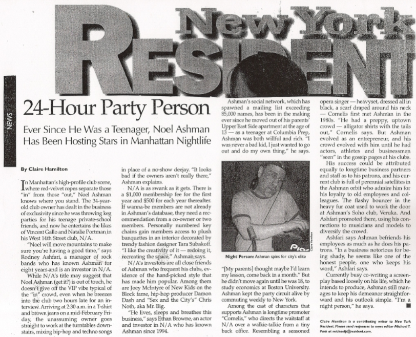 New York Resident