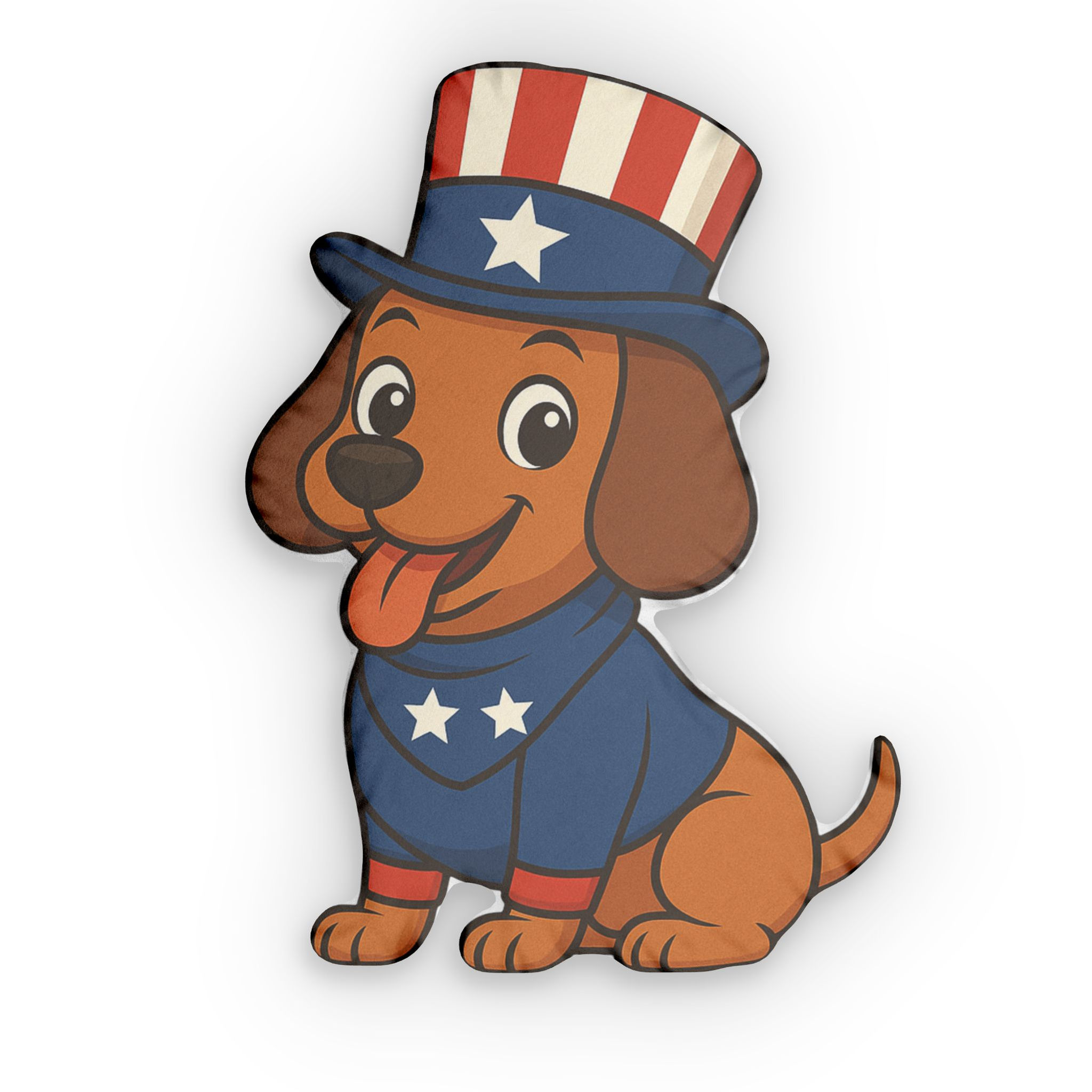 Katie Sausage Shaped Pillow - American Outfit