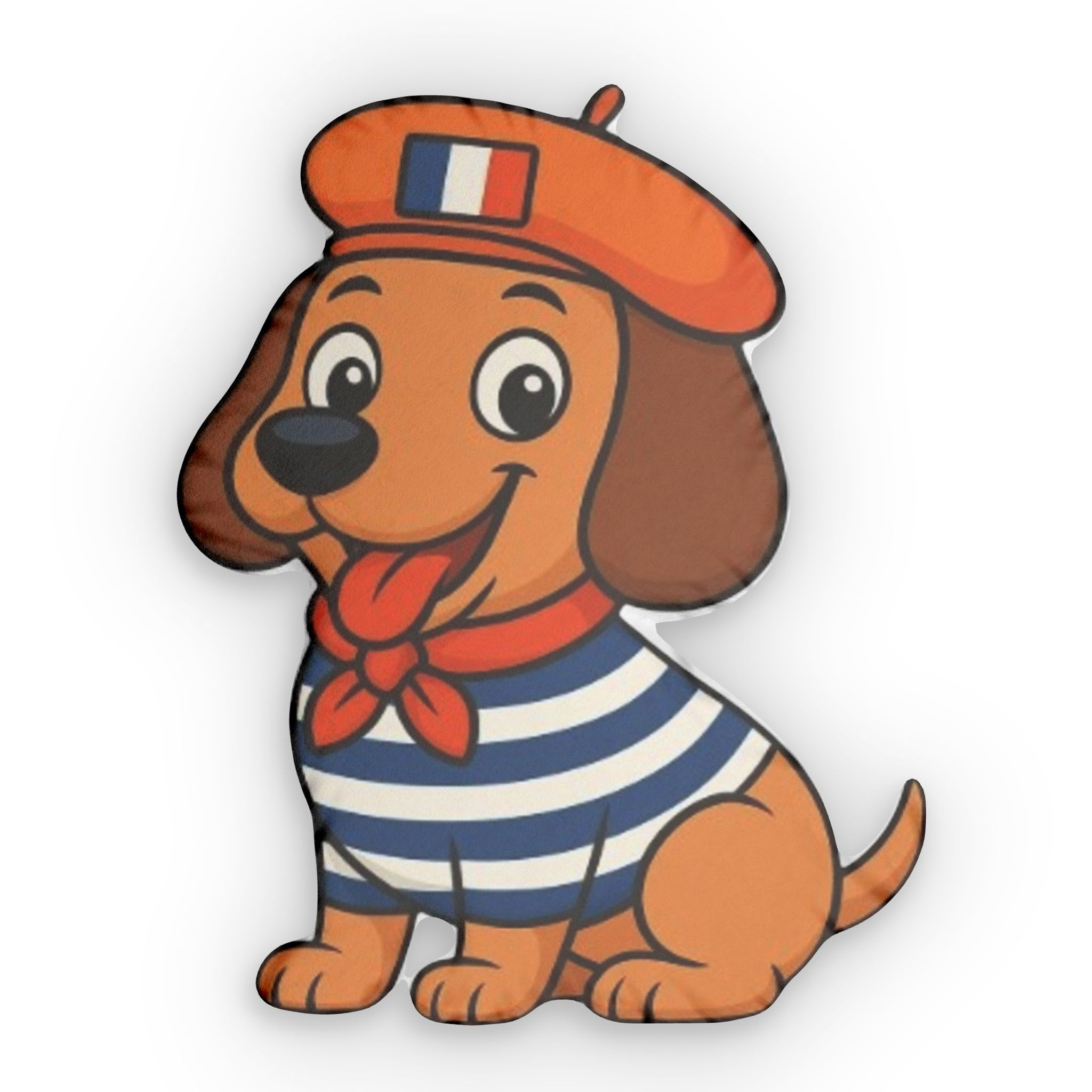 Katie Sausage Shaped Pillow - French Outfit