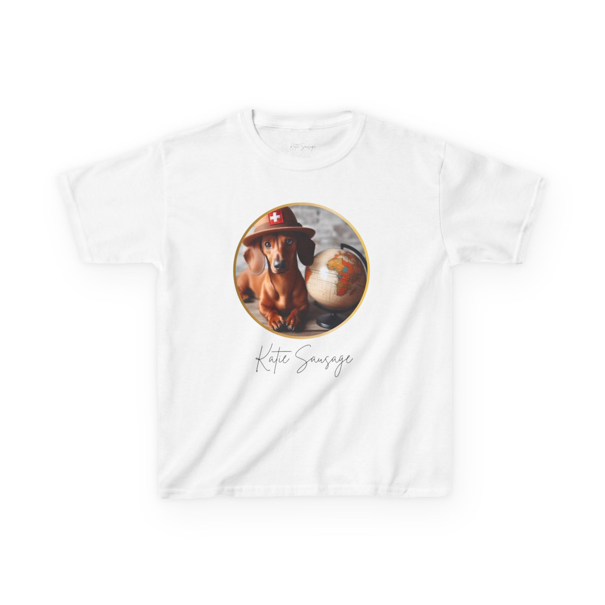 Katie Sausage Kids (Classic) Heavy Cotton™ Tee - Swiss Tour