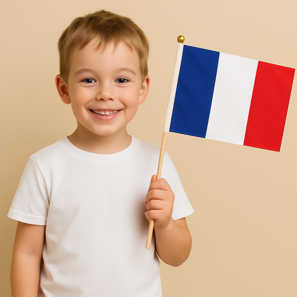 French Katie Sausage World Tour Flag