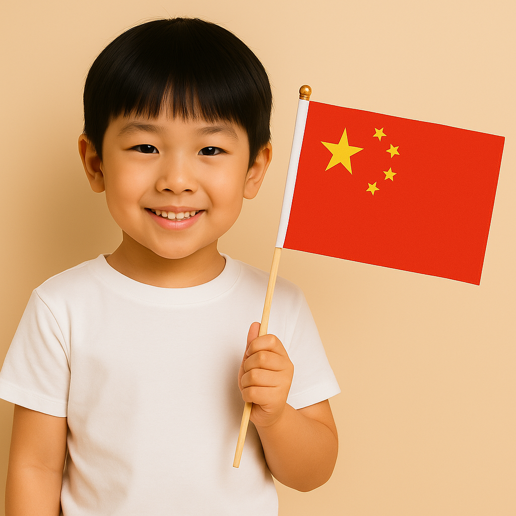 Chinese  Katie Sausage World Tour Flag