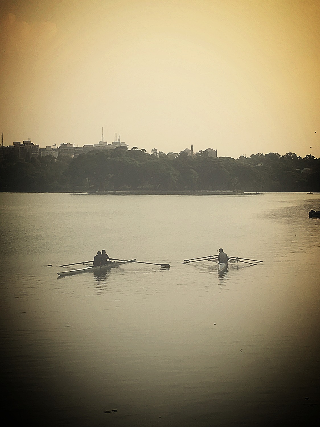 A city of lakes