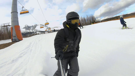 promo video kameraman lyzovacka lyzovanie tatranska lomnica dron