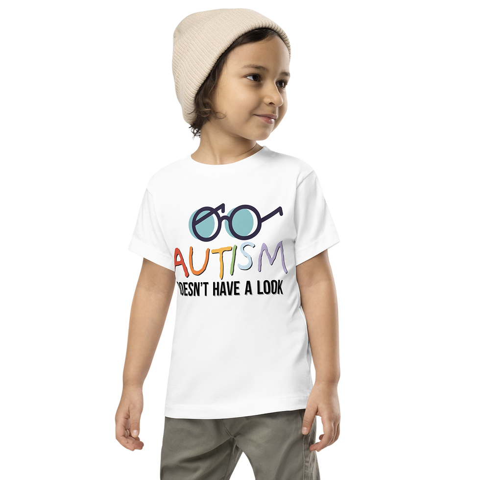 Miniatura: Autism doesn't have a look / Toddler Short Sleeve Tee
