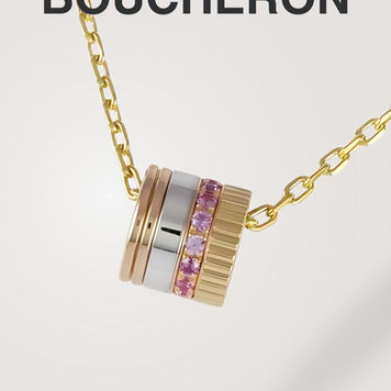 Boucheron Small Quatre Gold necklace