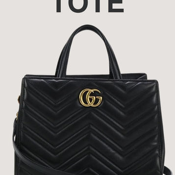 Gucci Marmont tote black bag