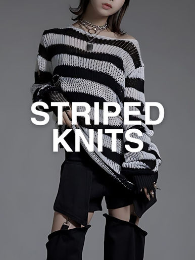 striped knits