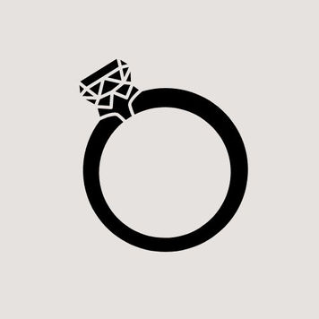 Ring black icon