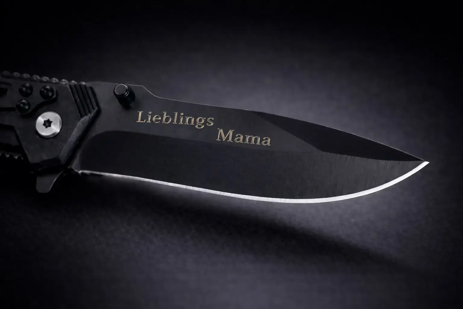 Taschenmesser mit Gravur „LieblingsMama“ – personalisiertes Geschenk für Mama