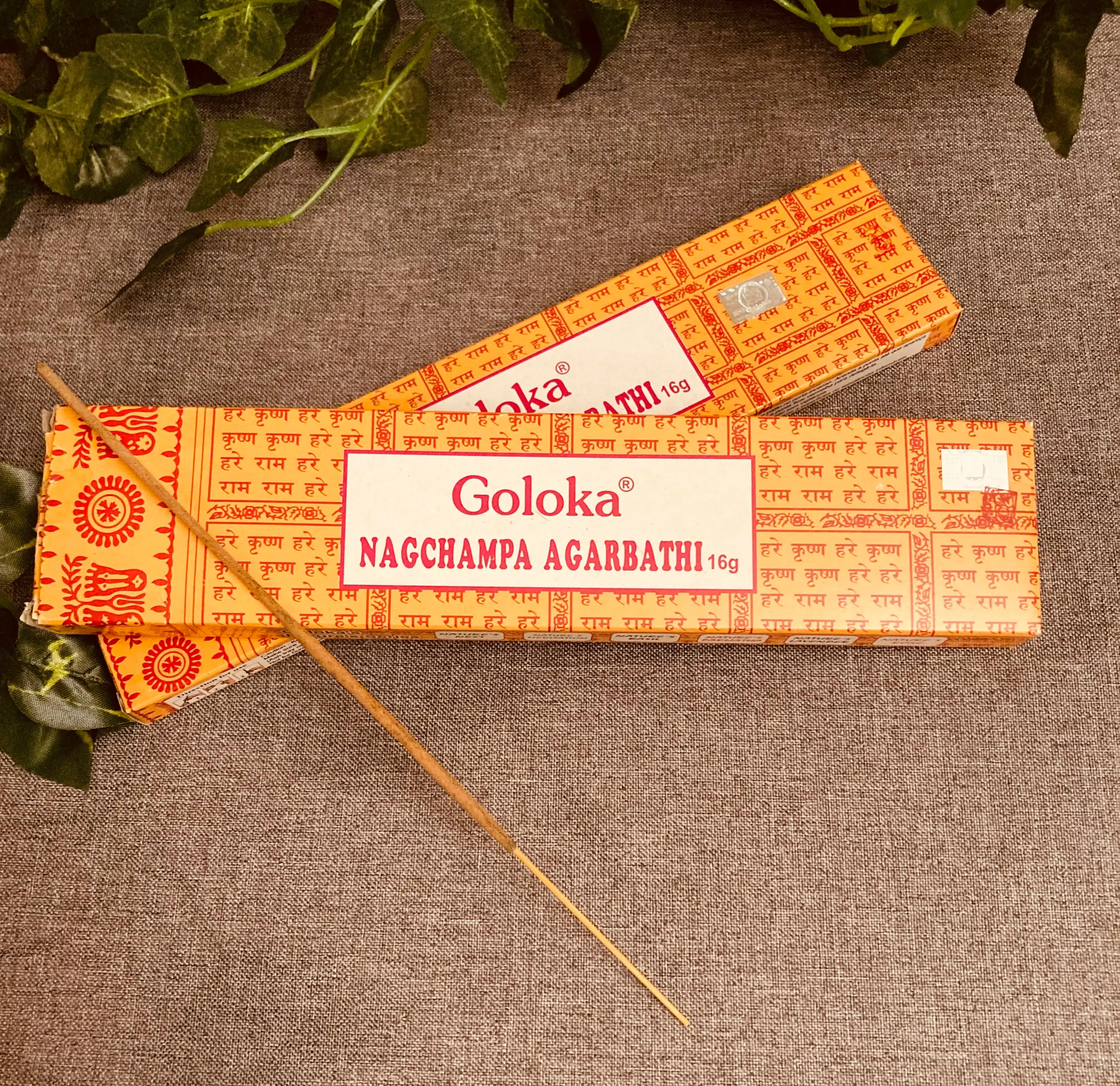 Räucherstäbchen "Goloka Nagchampa Agarbathi"