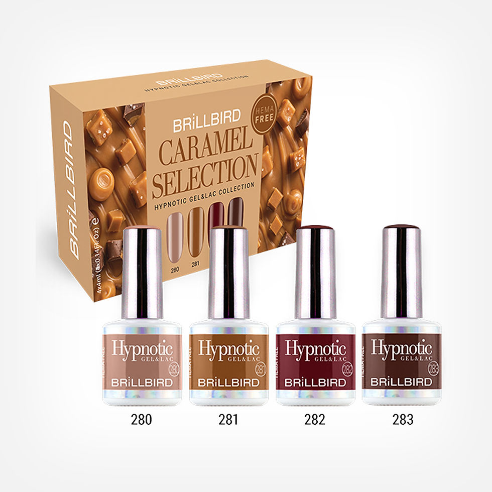 Hypnotic Gel&Lac Kit - Caramel Selection (4x4ml)