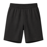 Heathered Gray Athletic Shorts Close-up.png