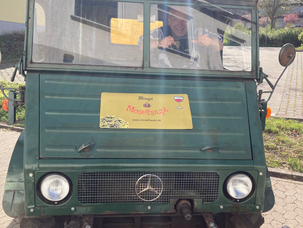 1956er Unimog wieder im Dienst