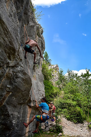 Briancon climbing training camp Fly 042.