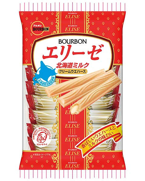 4901360348756 ブルボン エリーゼ 北海道ミルク16本
