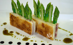 Ham and Asparagus Biquinis