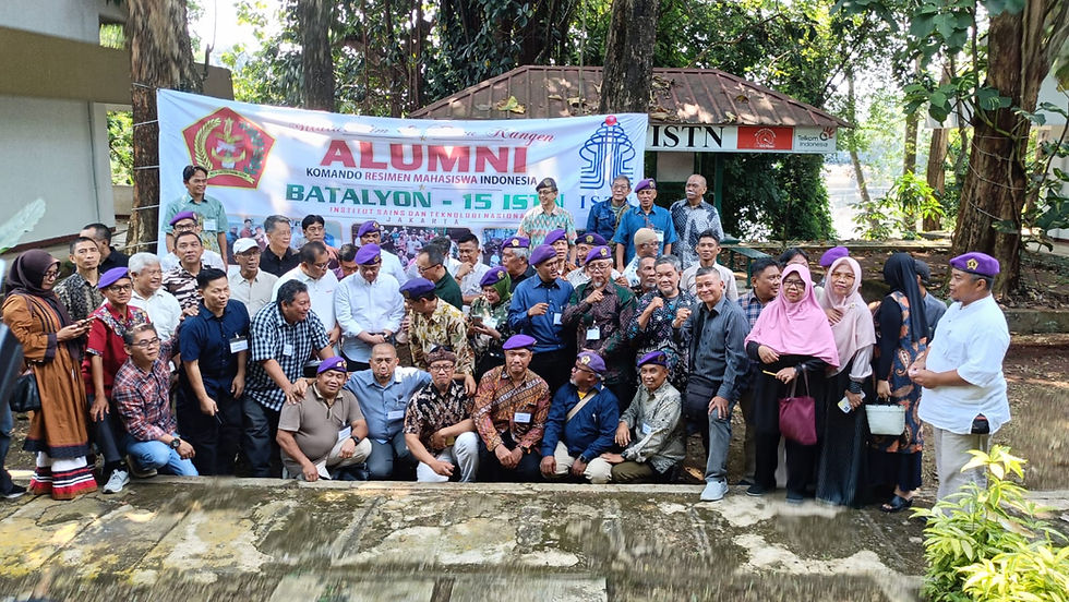 Silaturahmi dan Semangat PengabdianTemu Kangen Alumni Resimen Mahasiswa (Menwa) ISTN