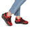 Thumbnail: Red Women's Mesh Sneakers