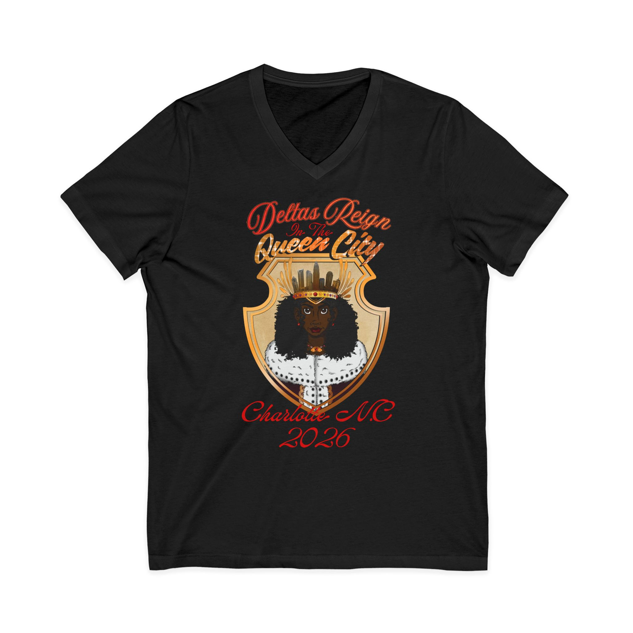 Delta Reign Queen City T-Shirt — Charleston SC 2020