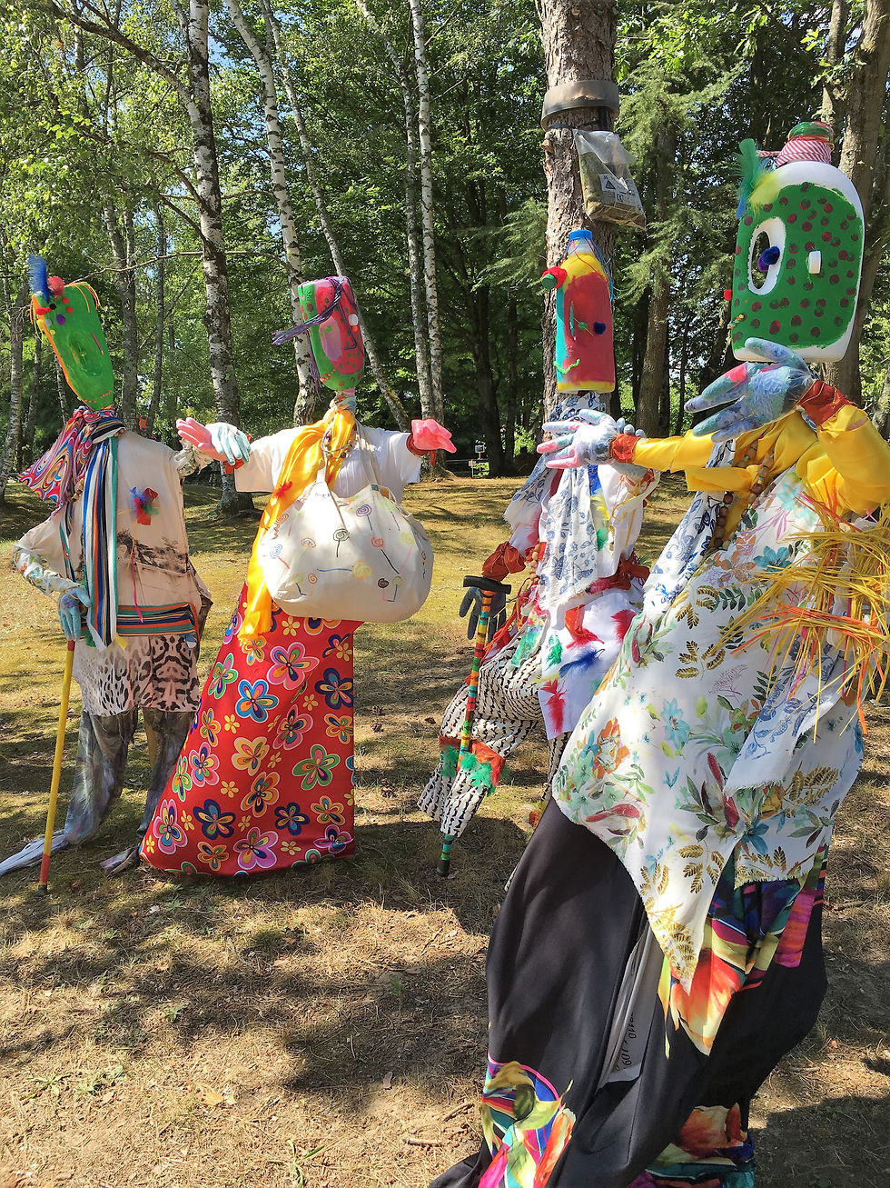 "Epouvantails" - Parc - Ehpad de Châtillon sur Chalaronne - 2018