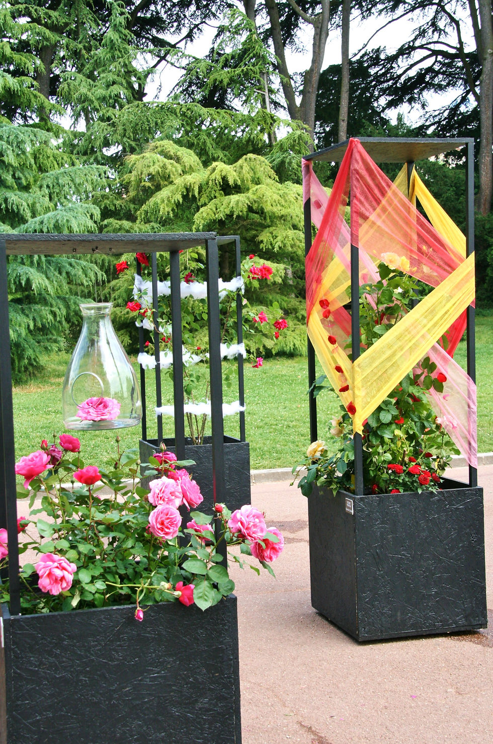 « Ecrins de Rose » - Festival international de la Rose - Parc de la Tête d’Or - Lyon 2015