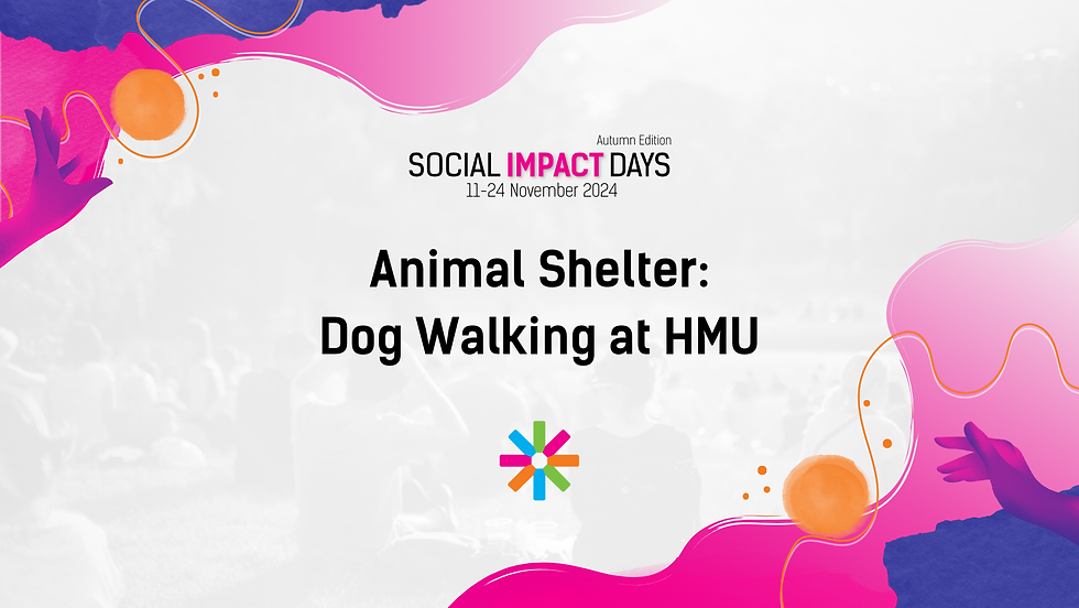 Dog Walking at HMU Shelter