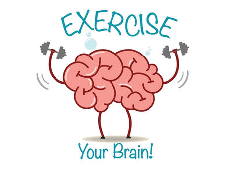 egzersiz yapan beyin resmi