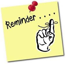 A friendly reminder