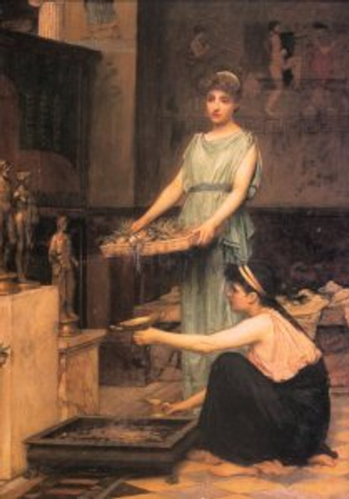 Who does not have good luck statues of some kind in the home?