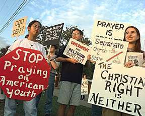 prayer protests