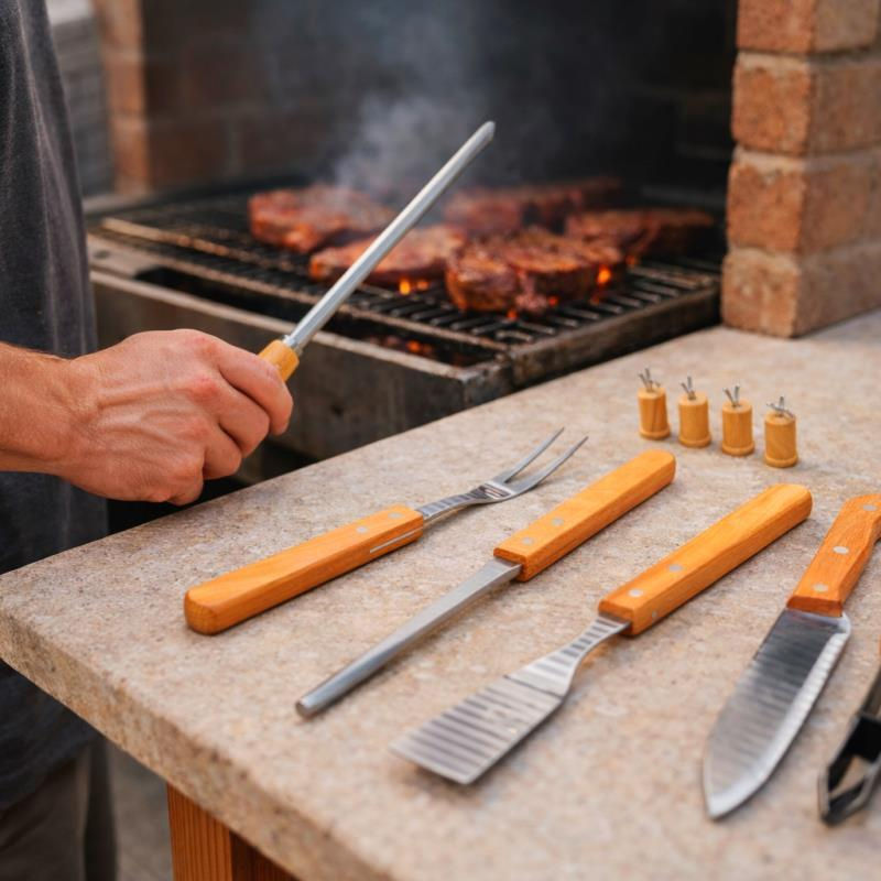 Kit de Churrasco Conjunto de 3